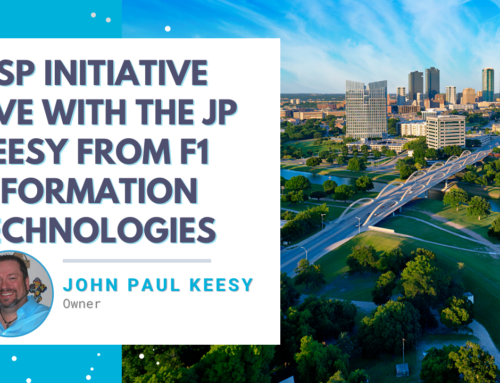 MSP Initiative LIVE with JP Keesy from F1 Information Technologies