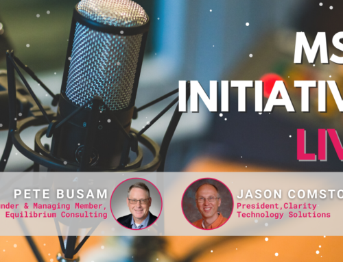 MSP Initiative LIVE with Jason Comstock from Clarity Technology Solutions